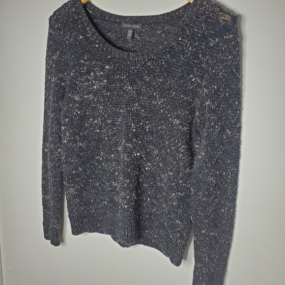 EILEEN FISHER italian wool blend sweater - Picture 7 of 7
